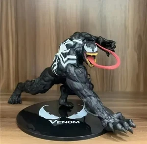 New Muscular Venom Statue Black Symbiote Movie Villain Custom Statue Collectable - Picture 1 of 6