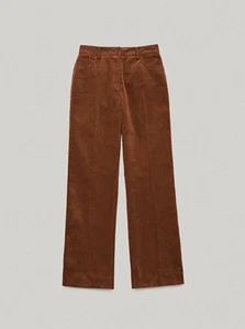 The Barnnet Bessette Corduroy Pants Small Camel Brown Designer Work Career  - Picture 1 of 13