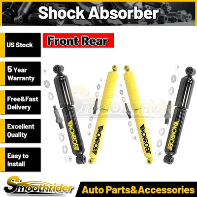Monroe 4pcs Front Rear Shock Absorber For 1975 1977 1978 GMC C25 4.1L - Image 1 of 4
