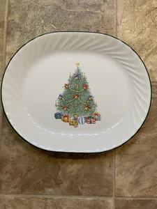 Corelle „HOLIDAY MAGIC“ 12 1/4“ ovale Servierplatte Weihnachten - Bild 1 von 4