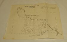 1841 SURVEY COMPLETION MAP, SOUTHEASTERN AREA near MISSISSIPPI RIVER, LA