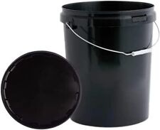 Buckets Tubs Pail Containers Plastic Tamper Lid Handle 1L 3L 5L 10L 20L 25L 30L
