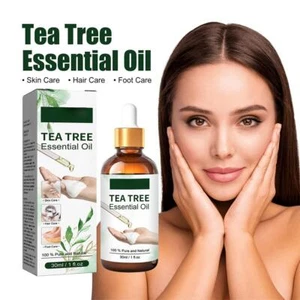 Aceite de uñas de pie de árbol de té natural puro, reparación de masaje de árbol de té M7L3 para cabello V2 E8I6 - Imagen 1 de 13