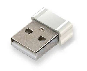 Mysz USB Jiggler Mover zapobiega wygaszaniu ekranu, uśpieniu / czuwaniu, domowemu biurze, BIAŁA - Zdjęcie 1 z 6