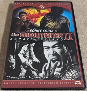 The Executioner II Karate Inferno (1974) DVD [Region 1] Adness - Sonny Chiba - Picture 1 of 4