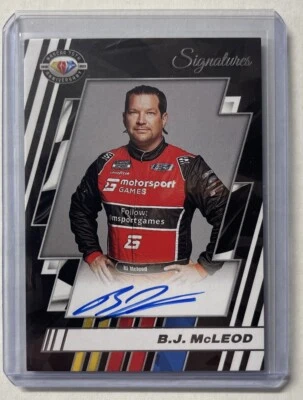 2023 Prime Racing 75th Anniversary Signatures - B.J. McLEOD - Image 1 of 2