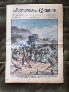 La Domenica del Corriere 19 Gennaio 1936 Somalia Attacco Veliero Ospedale Milano - Picture 1 of 1