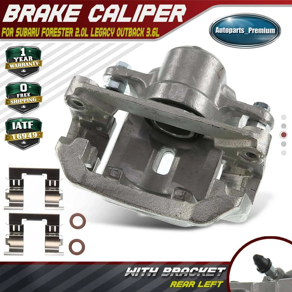Pinza de freno trasera izquierda para Subaru Forester 2014-2018 2,0 L Legacy Outback 3,6 L Foto 1 de 4
