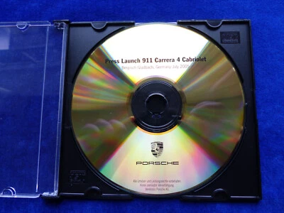 Porsche 911 Carrera 4S Cabrio 997 Press Launch Germany - Presse-CD-Rom 07.2005 - Bild 1 von 3