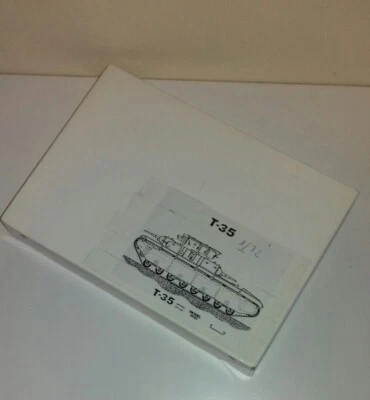 T 35 TANK URSS CARRO MULTITORRETTA SOVIETICO KIT RESINA 1/72 CHZECH KIT - Immagine 1 di 2