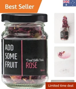 DRIED EDIBLE PETALS ROSE - 8g Jar - Picture 1 of 7