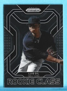 2022 Panini Prizm Luis Gil Yankees "Rookie Class" Insert #RC-22 - Picture 1 of 2