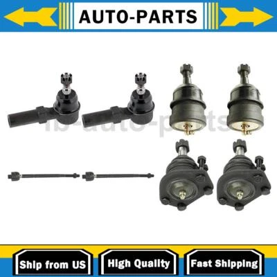 Extremidades dianteiras da haste de amarração e junta esférica 8x compatível com Chevrolet Corvette 1993-1996 - Imagem 1 de 4