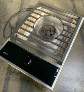 Wolf MM15TF/S 15" Transitional Gas Cooktop