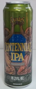 Lata de cerveza Founder's Centennial IPA 19,2 onzas Grand Rapids, MI Micro versión antigua - Imagen 1 de 6