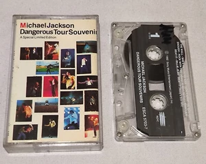 Michael Jackson Dangerous Tour Souvenir 1992 LIMITED 2ND EDITION indonesia tapes - Picture 1 of 8