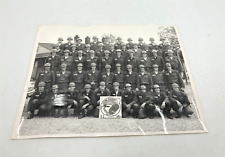 Vintage Us Army Second Training Regiment Group Photograph 8x10 Post WWII A3 4plt