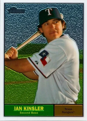 2010 Topps Heritage - Chrome #C65 Ian Kinsler /1961 - Image 1 of 2