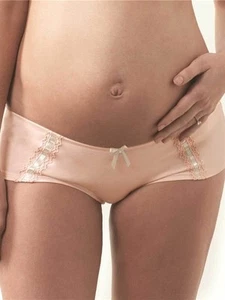 Panache 6094 Alisha Maternity Cotton Short Sizes 8-20 Pearl - Picture 1 of 2