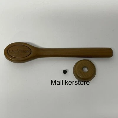 Juego de manija reclinable vintage Lazboy parte lado derecho 11" pulgadas agujero estrella. Foto 1 de 4