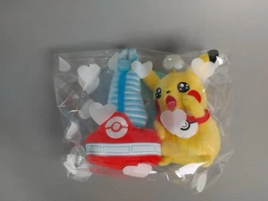 Pokemon Pikachu Korea Exclusive Lotte Tower KEYCHAIN PLUSH 2024 Lotte Mall ~6” - Picture 1 of 2