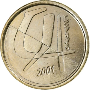 [#1251101] Münze, Spanien, Juan Carlos I, 5 Pesetas, 2001, Madrid, VZ, Aluminum- - Bild 1 von 2