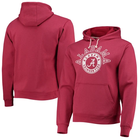 Men's League Collegiate Wear Crimson Alabama Crimson Tide Seal Neuvo Essential Cover