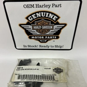 Harley-Davidson 10214 Spark Plug Wire Retention Clip Kit XL 1200S, Dyna - Picture 1 of 3