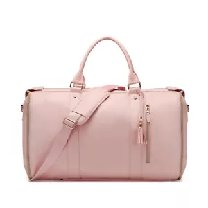 Hot Sale Foldable Travel Bag Thickened Pu Fabric Large Capacity Portable Handbag - Picture 1 of 9