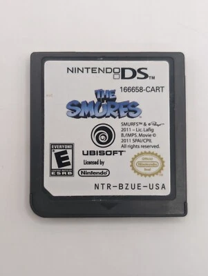 Cartridge Only - Nintendo DS - The Smurfs - Tested - Image 1 of 2