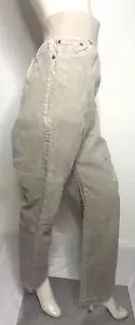 NUEVO COMPLEMENTO Pantalones de Maternidad Mujer Beige Tiro Alto Pierna Recta 5 Bolsillos Talla M - Imagen 1 de 7