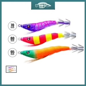 Duel EZ-Slim Cloth EZ-Bait Squid Jig 80MM Number 27 Purple Real Shrimp form Lure - Picture 1 of 5