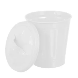 Trash Can Auto Garbage Can Small Can Metal Planter Bucket Metal Iron Bucket - Picture 1 of 12