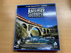 2006 DIE GRÖSSTEN EISENBAHNREISEN DER WELT 8 x DVDs SET IN BOX (PAL DVD-5) (P10) - Bild 1 von 7