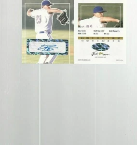 2007 JUST ROOKIES AUTO BRETT CECIL#JR-13 (NR. MINT/MINT) - Imagen 1 de 1