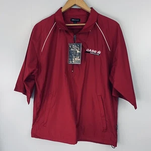 Ontour On Tour Case Landwirtschaft Windbreaker Jacke 1/4 Reißverschluss kurzärmelig Golf - Bild 1 von 10