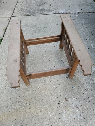 STICKLEY Mission Style Prairie Chair Part with Other Parts Cover