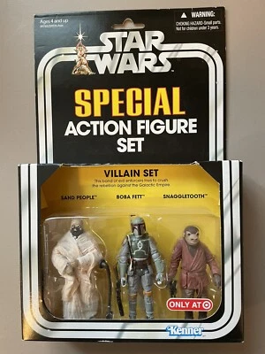 STAR WARS 💥Conjunto especial de bonecos de ação [conjunto vilão] Kenner (não aberto) - Imagem 1 de 4