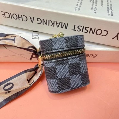 Mini bolsa a cuadros con cinta Foto 1 de 3