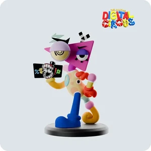 BEMALTE Zooble aus The Amazing Digital Circus 3D-Druck Resin Statue - Bild 1 von 2