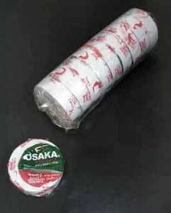 Rotolo nastro bianco PVC originale Osaka per tapeball cricket - confezione da 10 - Foto 1 di 2