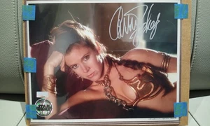 CARRIE FISHER HAND SIGNED•Princess Leia STAR WARS•Autographed Photo w/ COA - Picture 1 of 5