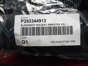 Polaris Slingshot Holiday Sweater 2XL #P283344912 - Picture 1 of 2