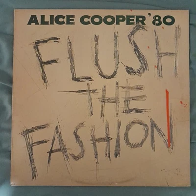 Alice Cooper - Flush The Fashion 1980 Warner Brothers Records Album Vinyl LP VG - Image 1 of 4