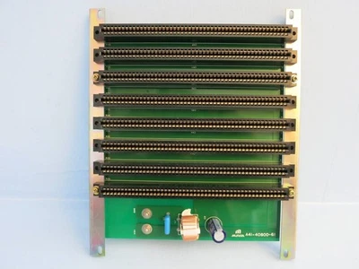 Murata A41-40800-61 8-Slot Backplane Card PLC Circuit Board A4140800 Toyo Denki - Image 1 of 3