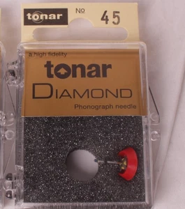 NEW Tonar Diamond Stylus phonograph needle No 45, 45-DS for BANG & OLUFSEN (B&O) - Picture 1 of 3