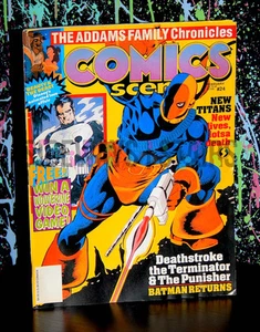 seltene 1992 COMICS SCENE MAGAZIN #24 FEB Addams Familie Schönheit & das Biest T2 Anzeige - Bild 1 von 11