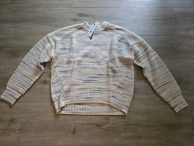 Michael Stars Rainbow комбо Richie пуловер, новый с Ярлыками маленький - Изображение 1 из 4