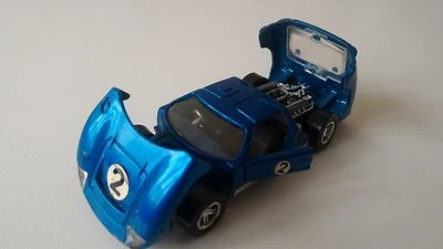 Ford MarK II N° 2 - scala 1/43 Hot Weels - Mattel ( made in Italy) - Immagine 1 di 2