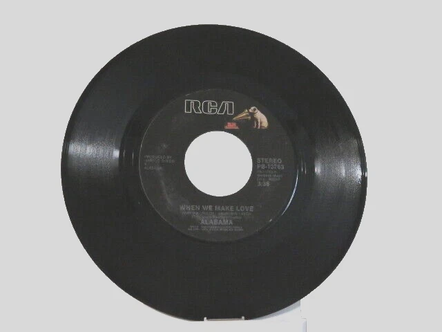 45 RECORD - ALABAMA - WHEN WE MAKE LOVE - Image 1 of 1